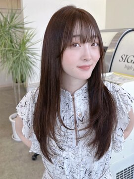 エル バイ ロンド 関(elle by Lond) [elle by lond]栗原　瑠世　レイヤー/顔まわり/