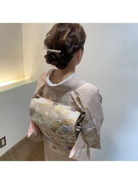 バグース(BAGUS) 七五三参りの着付け＆ヘアアレンジ