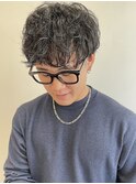 パーマ風くせ毛