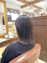 アドラーブル 女池店(adorable)&nbsp;【外ハネボブ】【切りっぱなし】