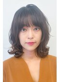 20代30代40代大人フェミニンミックスカール