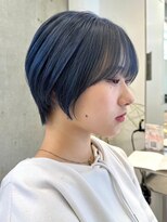 サンク 原宿 表参道(cinq) 原宿ブリーチなしダブルカラーミルクティーベージュミディアム