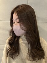 リー 京橋(Lee)&nbsp;【Lee京橋】ミディアム×ブラウンベージュ