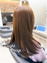 アース 浦安店(HAIR&MAKE EARTH) ミルクティー♪ライトベージュカラー