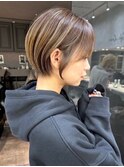 前髪顔周りレイヤー髪質改善白髪染め韓国レイヤー門前仲町0404