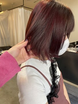 スイート ヘアデザイン(Suite HAIR DESIGN) 光で変わる！ブリーチありのピンクカラー！
