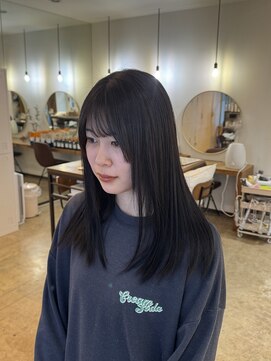 ラウブロッサム 大宮西口店(Lau Blossom) 【髪質改善カラー】ブリーチなしフェイクブラックカラー