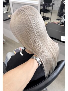 エゴル ナゴヤサカエ(ENGOL NAGOYA SAKAE) Ren/ハイトーンカラー/ホワイトベージュ/ブロンド