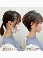 ロミー 本厚木(ROMMY.) 20代~50代☆マッシュボブ☆ショート/前髪カット/髪質改善