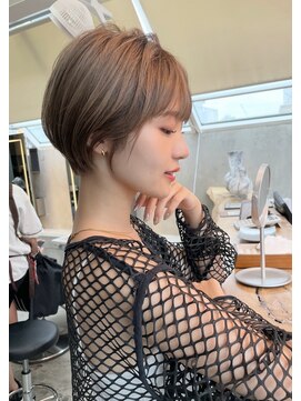 ロンドロゼ 池袋(Lond rose) ♪くびれヘア/アプリコットオレンジ/レイヤー/ショートボブ/韓国