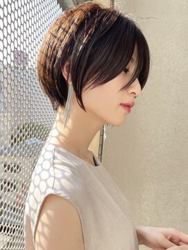 ロンドウル 熊本(Lond ulu) 大人可愛いショート／ベージュカラー／2way [熊本/上通/下通〕