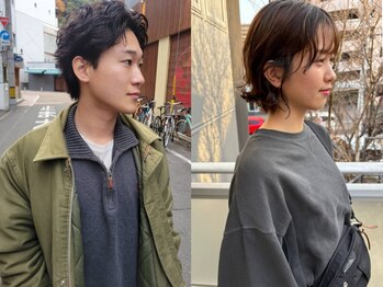 ツイギー 宮西店(TWiGGY)の写真/一人ひとりに合わせたデザインだから再現性が高く、毎日のスタイリングも簡単に＊メンズパーマもお任せ◎