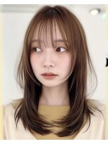 hum 立川【ハム】髪質改善・酸性ストレート・縮毛矯正 ココアベージュ/オリーブグレー/小顔/黒髪[立川/髪質改善]