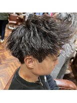 シャル 八王子(shalu)&nbsp;ジェットモヒカン＋ツイストパーマ