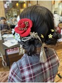 七五三ヘアセット