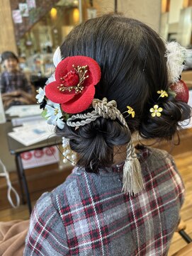 七五三ヘアセット