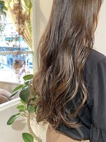 アストランティア 栄店(ASTRANTIA) *ASTRANTIA*福井彩乃 艶々パープルブラウンウェーブ