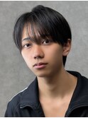 シースルーマッシュ/ツーブロック/men's/メンズ/学割