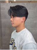 刈り上げセンターパート