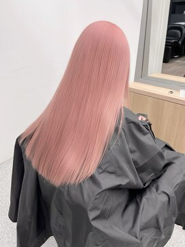 メルトトウキョウ(melt.tokyo) インナーカラー/トリートメント/デザインカラー/ペールピンク