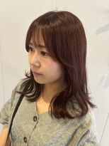 ニナル(Ninal) ピンクレッド×くびれミディ