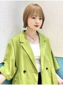 ショートボブ/レイヤーカット/20代30代40代50代/顔周りカット 