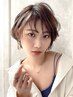 【ショートヘア限定】ショートカット+透明感カラー+マイクロバブル　