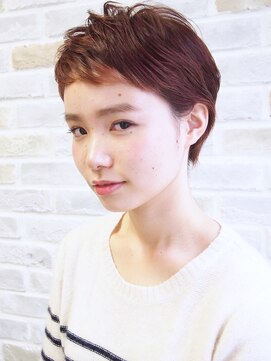 コス(kos) 【UEKI＊nanuk】セミウェット＊サイドパート＊ポイントカラー