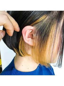 ヘアメイクエイト 丸山店(hair make No.8) 【No.8＊岩切祐樹】ミニボブ×イヤリングカラー