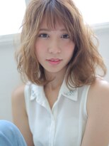 アグ ヘアー カノン 塚本店(Agu hair kanon) 甘辛ミックスなラフウェーブ