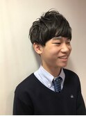 メンズショートボブ