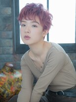 ヘアー アークス 上大岡店(hair ARKS)&nbsp;ピンク×ボーイッシュショートARKS上大岡