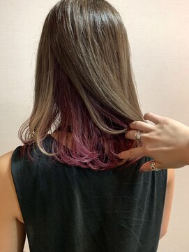 ジルバイジアン(JILL by GIEN) 大人かわいい!インナーカラー @タナカ