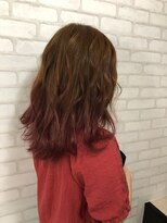 ヘアーアンドラッシュ ジーナ(Hair&Lash Jiina)&nbsp;チェリーレッド
