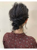 ヘアーデザイン ルシア(Hair Design Lucia)&nbsp;お呼ばれミディアムアレンジ