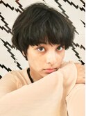モード系きれいめボブ