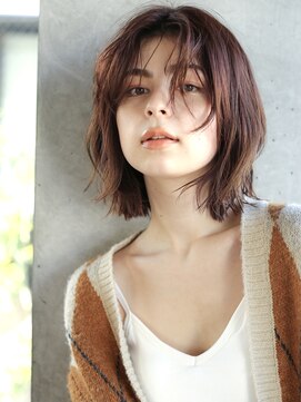 アンドレイ 表参道(andrey) 【ANDREY 宮村】切りっぱなしニュアンスボブ