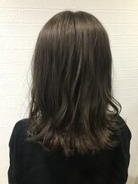 えほん美容室&nbsp;ブリーチONカラー♪オリーブグレージュカラー★