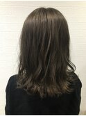 ブリーチONカラー♪オリーブグレージュカラー★