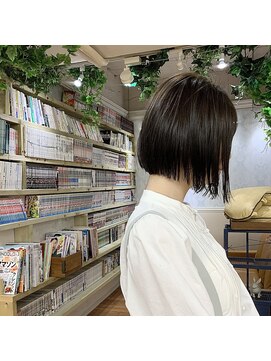 レップ 柏(REP) パツっと前下がりボブ