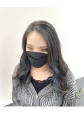 CIERA.センターパート×インナーカラー
