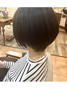 ルポポル 琴似店(rupopolu) 黒髪でも柔らかさ出ますよショート【rupopolu琴似】