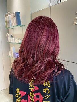 エイト 沖縄豊崎店(EIGHT toyosaki) 【EIGHT 豊崎】お客様スタイル_［チェリーレッド］