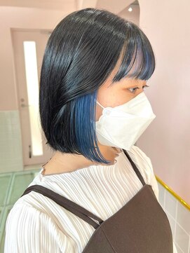 マジコ 下北沢本店(Magico) ダブルカラーインナーカラーブルージュカラーケアブリーチ下北沢