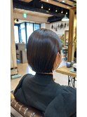 ぱっつんボブ