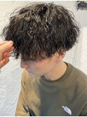 波巻パーマ