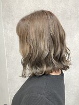 ヘアサロン グローリー(glory)&nbsp;抜け感抜群グレー系カラー