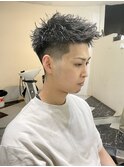 YS STILE.束感ショート.波巻き.ハイライト.マッシュパーマ32