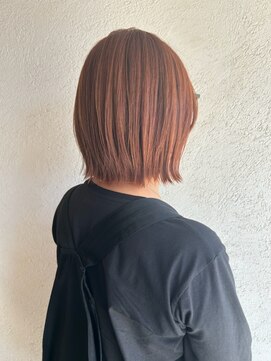 ヘアーリゾート ビッグアップ(hair resort Big up) オレンジカラー