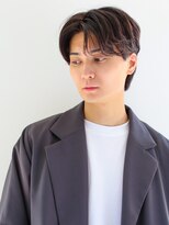【Gallica】メンズパーマ/爽やかスタイル/コンマヘア/流行ヘア